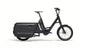 QiO Long P9 E-Cargorad in Night Black Matt – Bosch Performance Line Mittelmotor 75 Nm