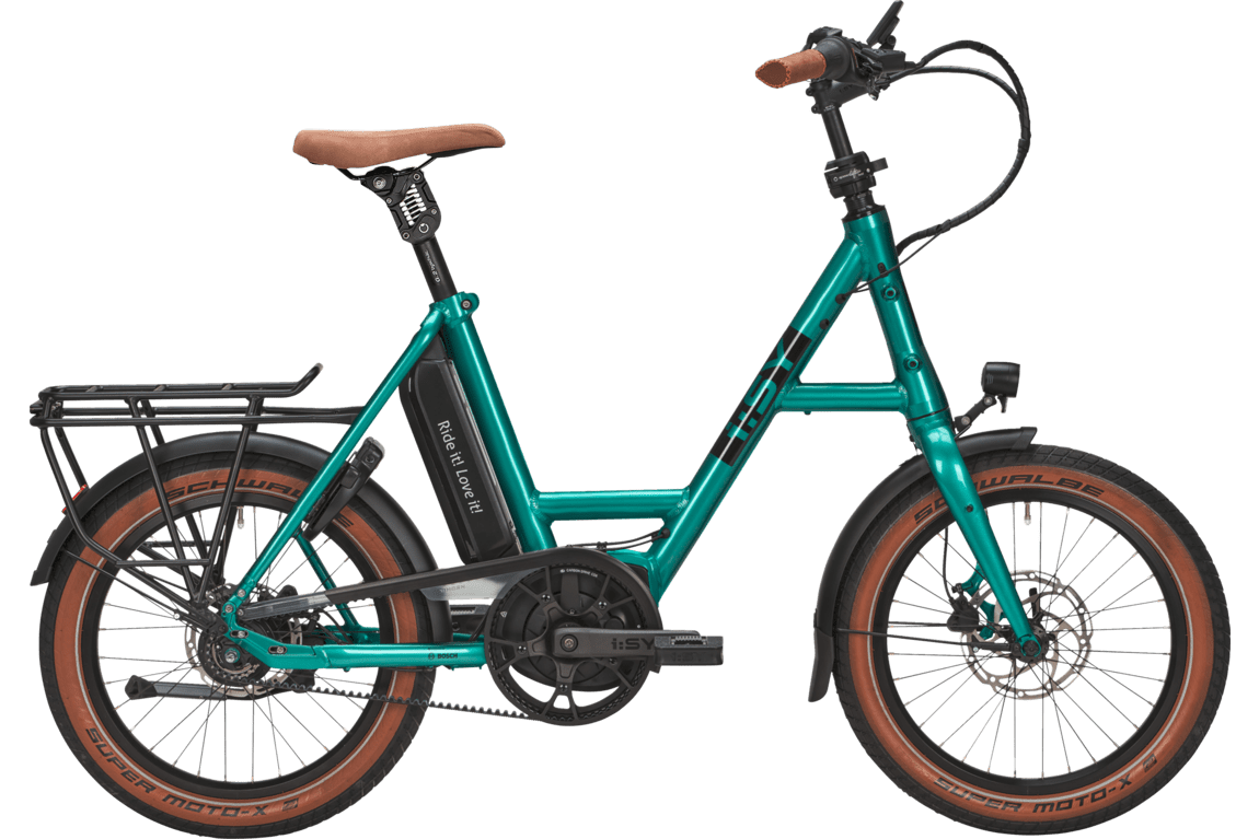 i:SY S8 ZR F B Kompaktrad 2026 in Opal Green – Nexus 8-Gang mit Riemenantrieb