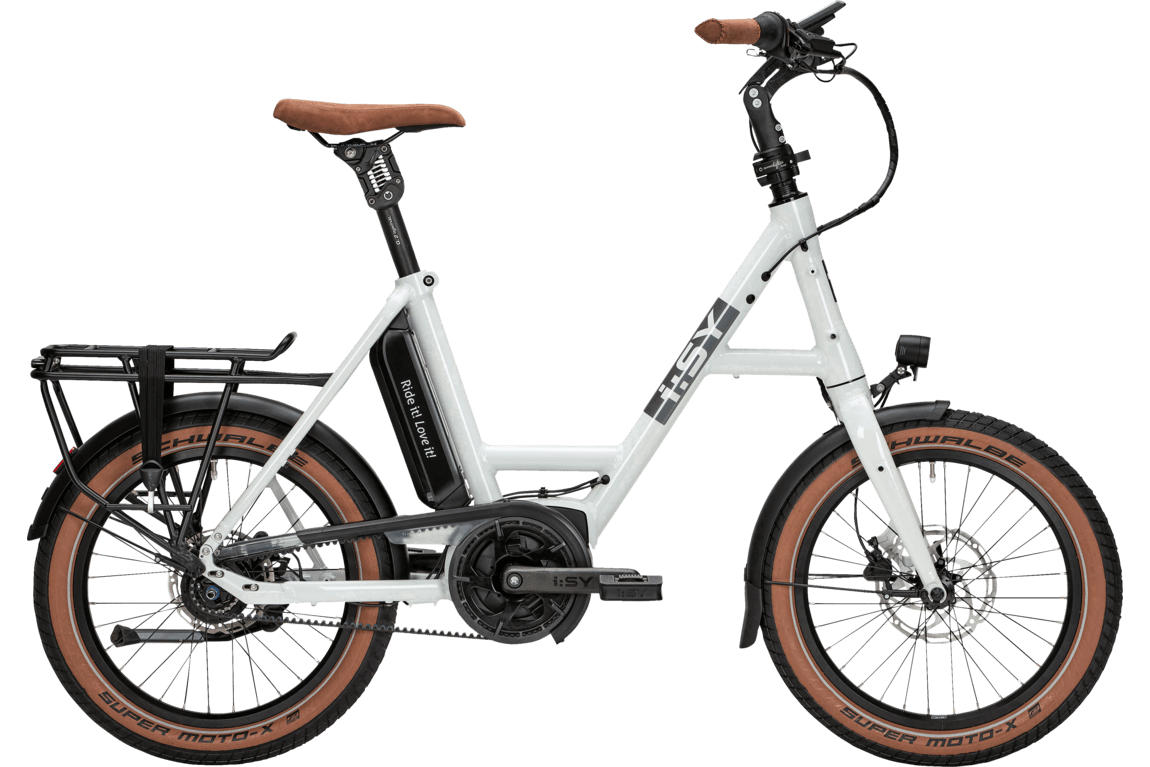 i:SY S8 ZR F B Kompaktrad 2026 in Seashell White – Nexus 8-Gang mit Riemenantrieb