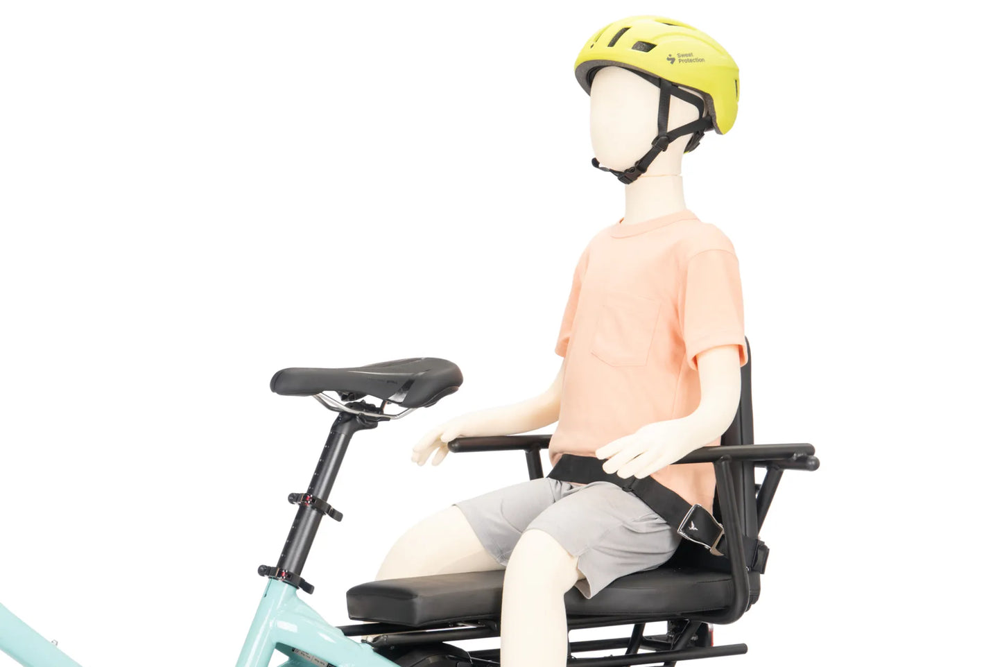 Tern Sidekick Seat Belt – Montage am Fahrrad