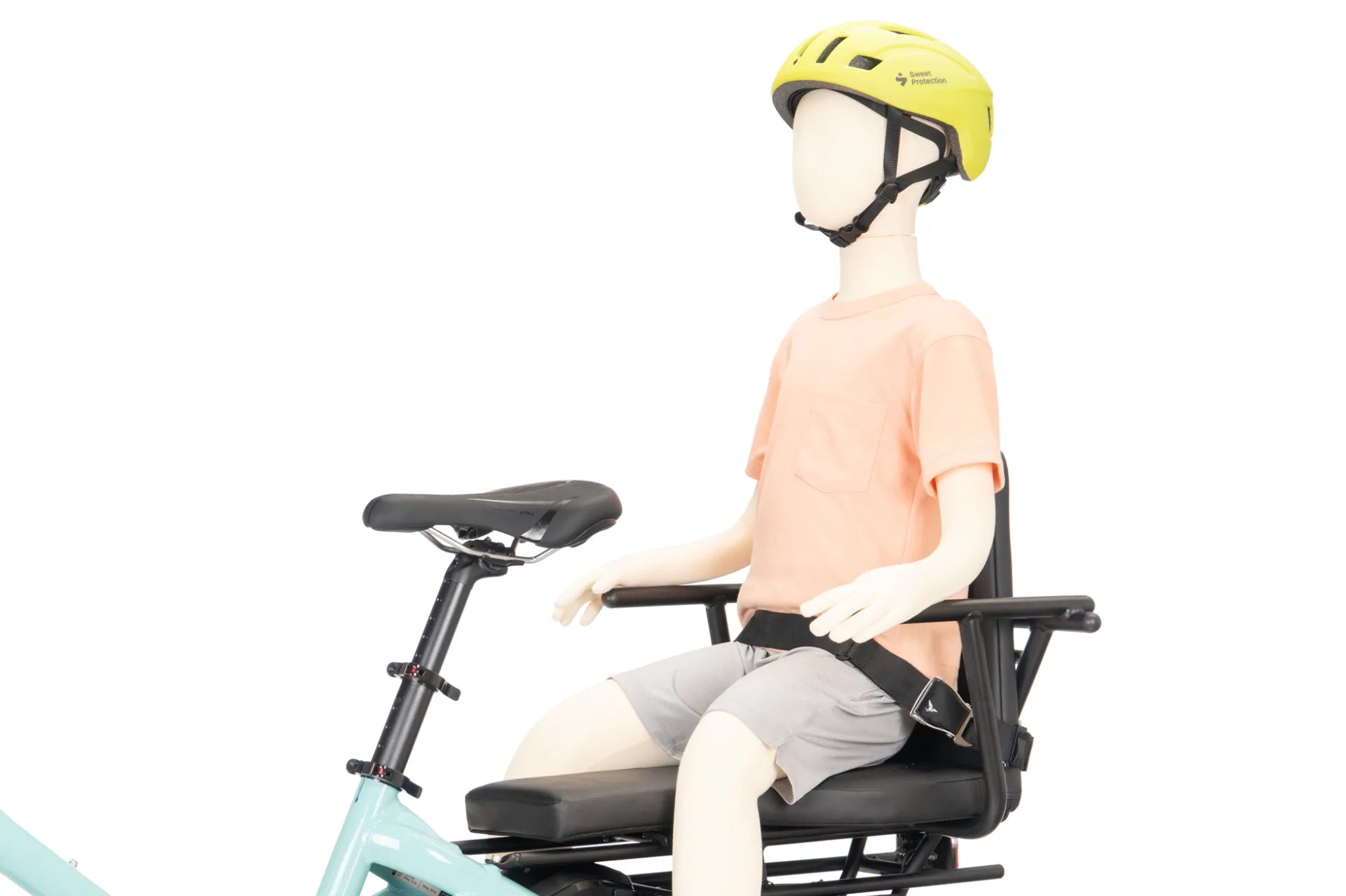 Tern Sidekick Seat Belt – Montage am Fahrrad