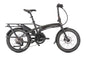 Tern Vektron P10 E-Faltrad in Cosmic Black / Steel Grey – Seitenansicht