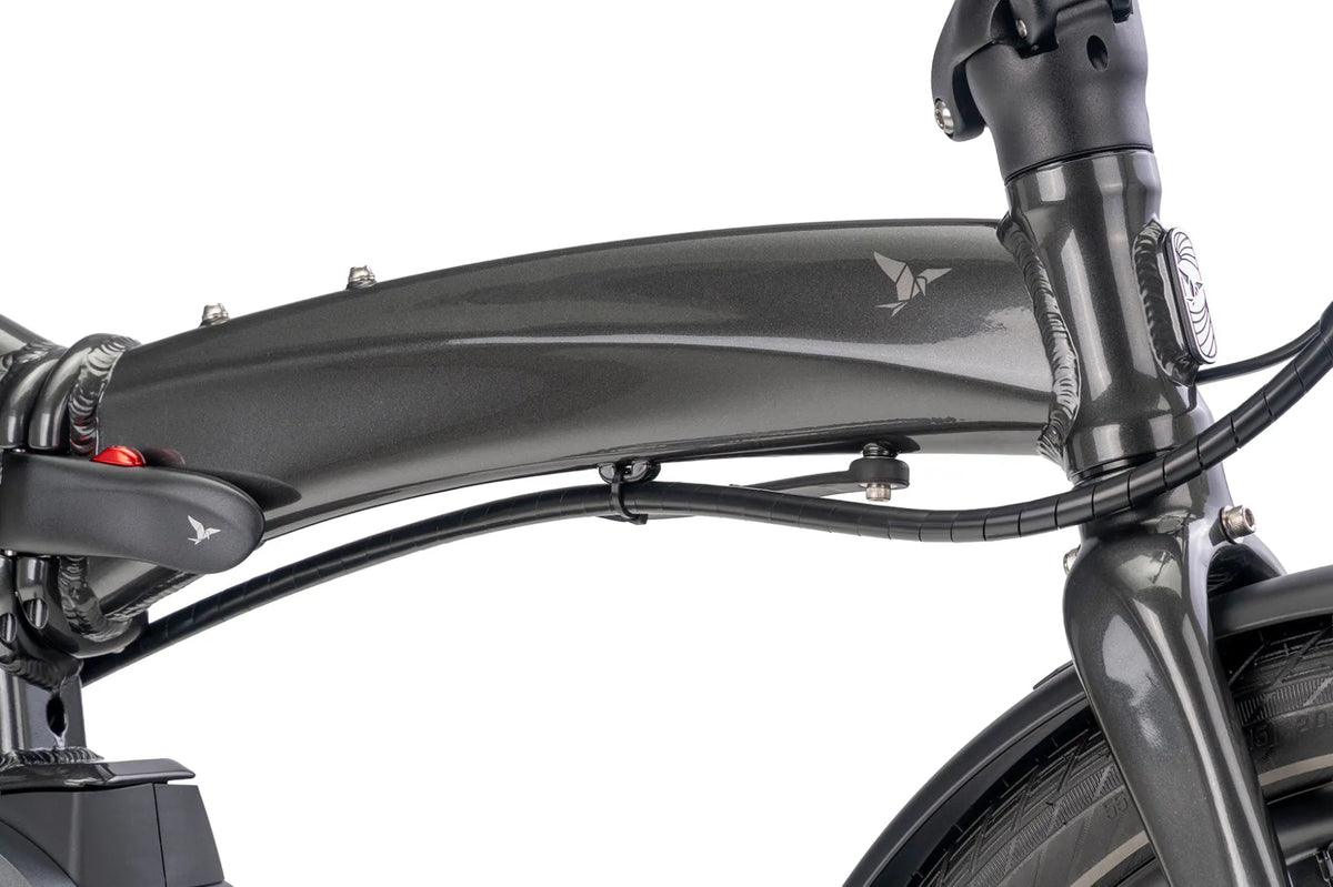 Tern Vektron Gen. 4 in Cosmic Black – Rahmendetail