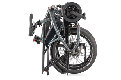 Tern Vektron P5i E-Faltrad in Urban Verdant / Grey – gefaltet