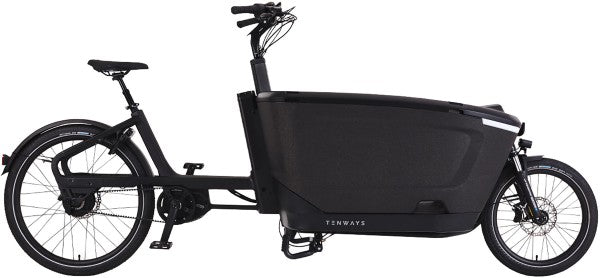Tenways Cargo E-Lastenrad 960 Wh – Schwarz | Cycle-Lounge Düsseldorf
