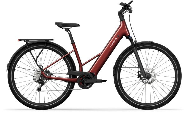 Tenways AGO Air Wave E-Bike – Rot | Cycle-Lounge Düsseldorf