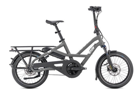 Tern HSD P5i Gen. 3 Kompaktrad E-Bike in Satin Basalt / Silver – Seitenansicht
