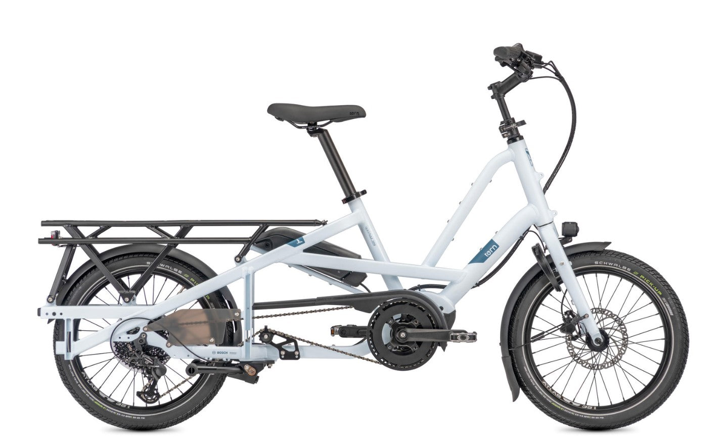 Tern Quick Haul Long Longtail E-Bike Cargobike – Ice Grey