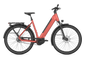 Gazelle Ultimate C5+ E-Bike Damenrad in Metallic Orange – Seitenansicht Low-Step
