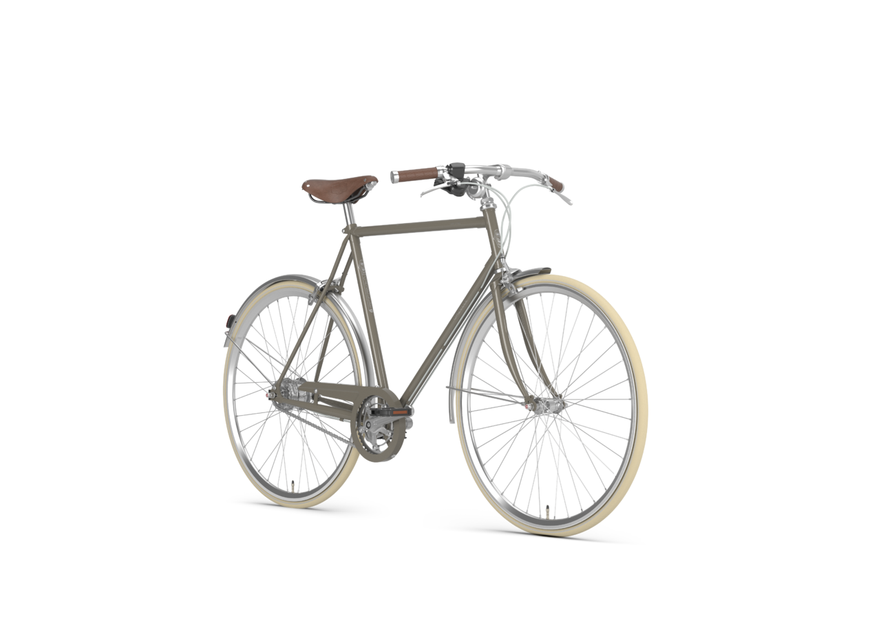 Gazelle Van Stael 28 Zoll Retro-Rennrad – Shimano Nexus 7-Gang, Moon Rock – Cycle-Lounge