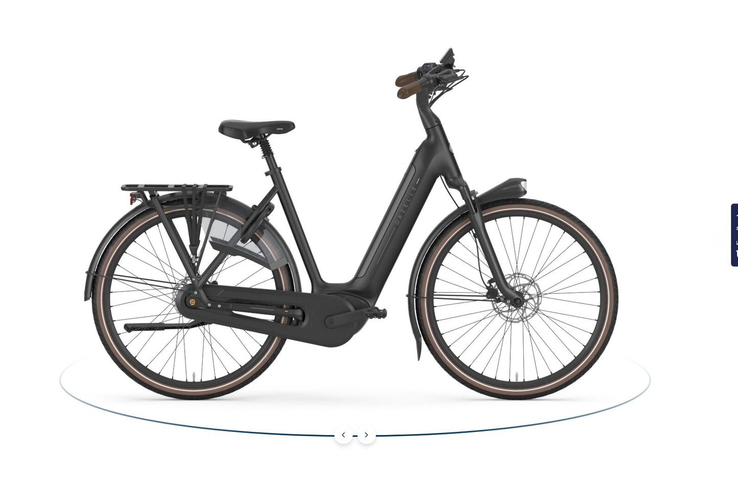 Gazelle Arroyo C8+ Elite E-Bike Damenrad in Black Matt