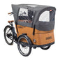 Babboe Curve Lastenrad Regenverdeck - grau