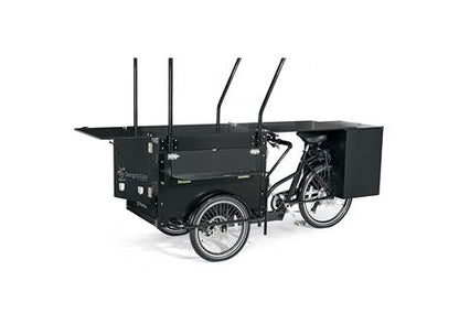 Cargobike Café Verkaufs-Lastenrad schwarz – Produktdetail 11