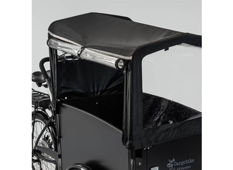 Cargobike Classic E-Lastenrad Dreirad schwarz – Produktansicht 5