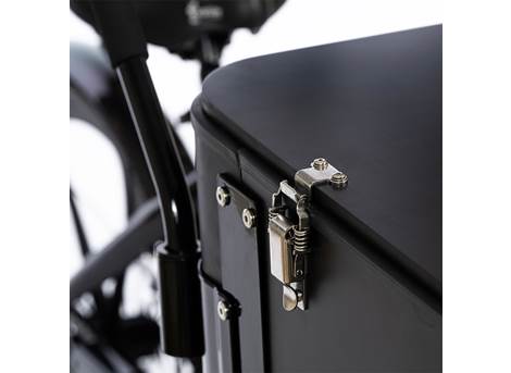 Cargobike DeLight Box Dreirad-Lastenrad schwarz – Produktansicht 8