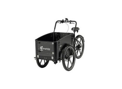 Cargobike DeLight Dog – Ananda M110 Mittelmotor und speichenlose Magnesiumfelgen