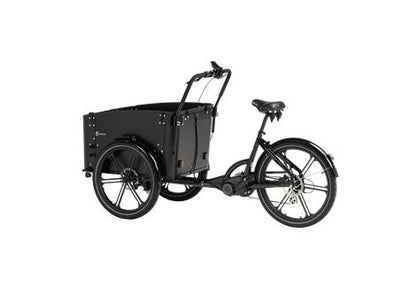 Cargobike DeLight – speichenlose Magnesiumfelgen, hydraulische Scheibenbremse