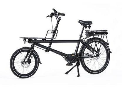 Cargobike Delivery E-Lastenrad Zweirad für Lieferdienste – Seitenansicht