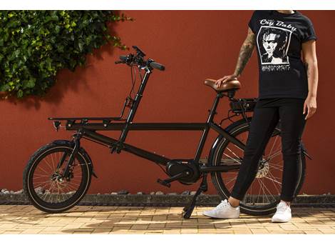 Cargobike Delivery – 468 Wh Akku am Rahmen, abnehmbar