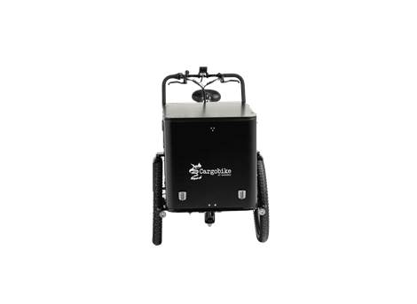 Cargobike Flex Box – Cockpit mit Display und Lenker