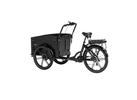 Cargobike Flex Dog – Farbdisplay mit Akkustand und USB-C am Lenker