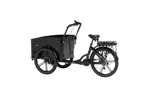 Cargobike Flex – Magnesiumfelgen speichenlos, hydraulische Scheibenbremse