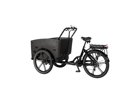 Cargobike Flex Nova Dog – Detailansicht des Boxinnenraums