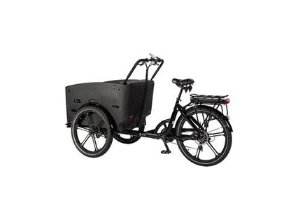 Cargobike Flex Nova Dog – Detailansicht des Boxinnenraums
