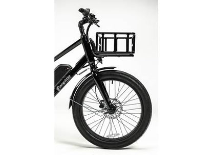 Cargobike Longtail Varia – Vorderrad mit hydraulischer Scheibenbremse