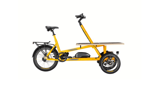 CHIKE e-Cargo - Lastenrad - Melonengelb
