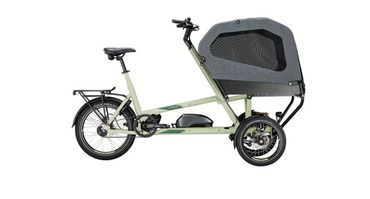 CHIKE e-Dog Lastenrad - Salbei