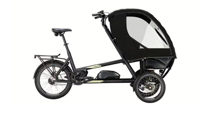 CHIKE e-Kids Lastenrad - Schwarz