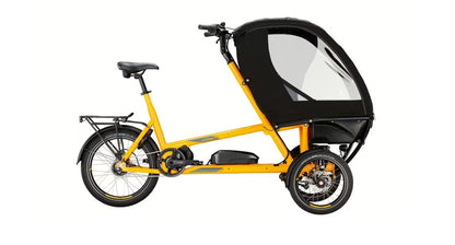 CHIKE e-Kids SE Elektro-Lastenrad Melonengelb – Ansicht 1