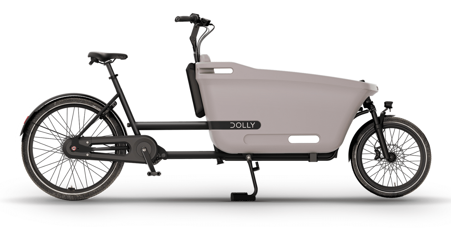 Dolly Joy Lastenrad in Black Hazelnut