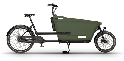 Dolly Joy Lastenrad in Black Matcha