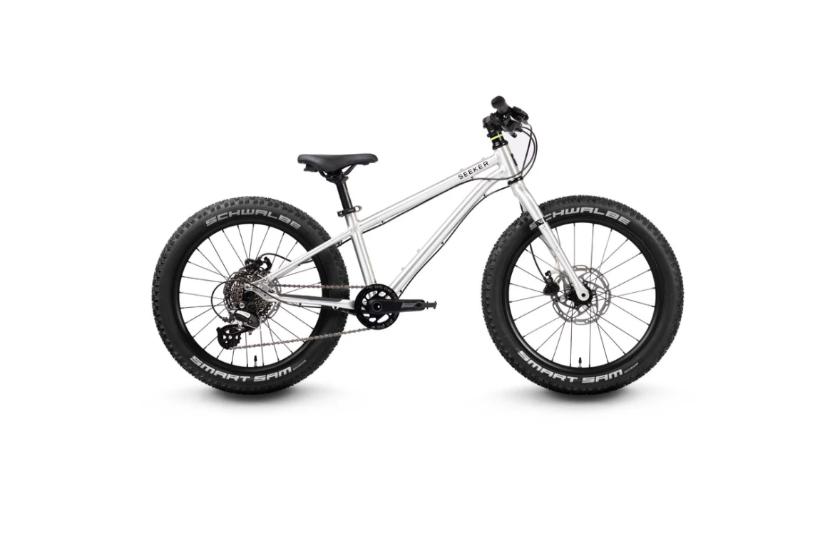 Early Rider Seeker 20 Zoll Kinderfahrrad – Brushed Aluminium
