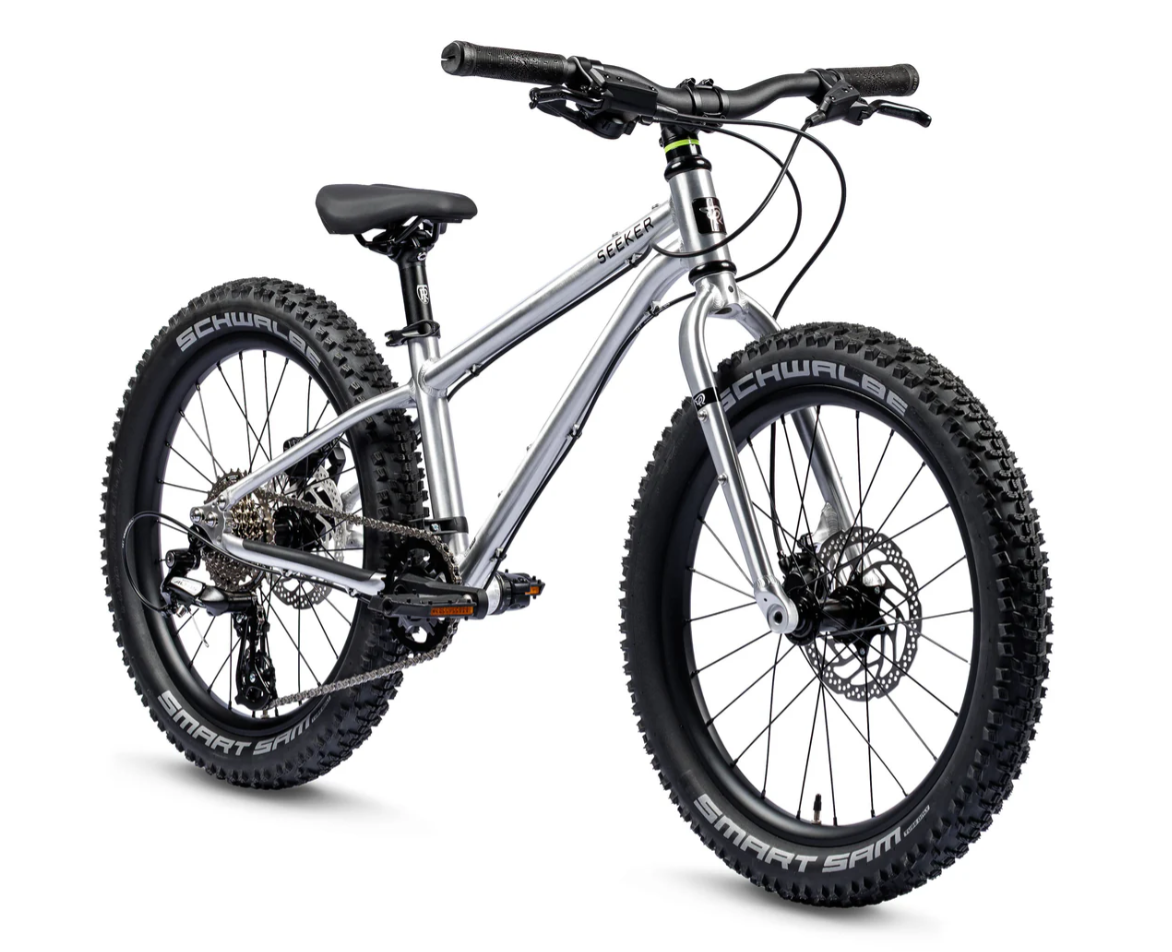 Early Rider Seeker 20 Zoll Kinderfahrrad – Brushed Aluminium