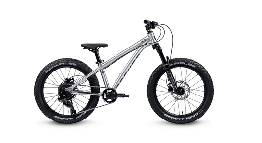 Early Rider Seeker X20 Kinderfahrrad – Brushed Aluminium