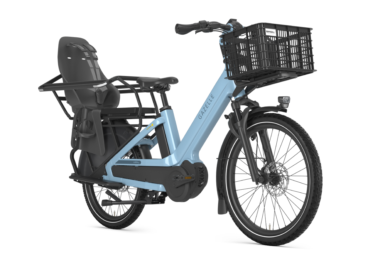 Gazelle Cabby C380 L Denim Blue – Detailansicht Enviolo Schaltung