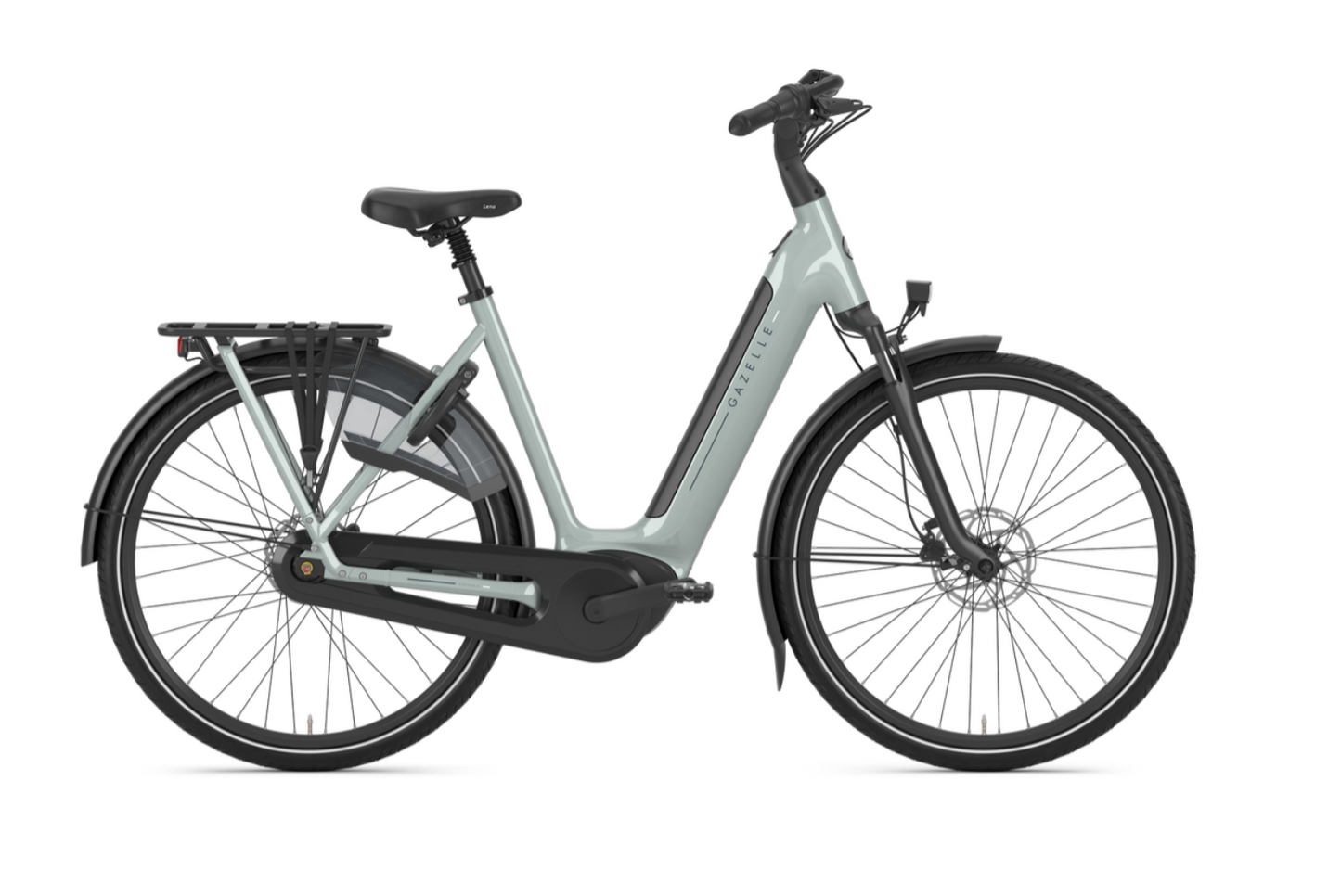 Gazelle Grenoble C8 - E-Bike Damenrad - light olive - 2026