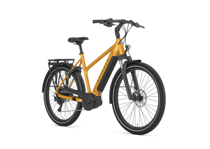 Gazelle Medeo T10 Turmeric Yellow – Detailansicht Schaltung