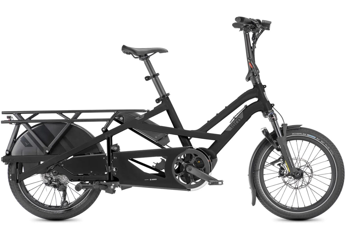 Tern GSD P10 Gen. 3 Longtail E-Lastenrad mit Bosch – Satin Black