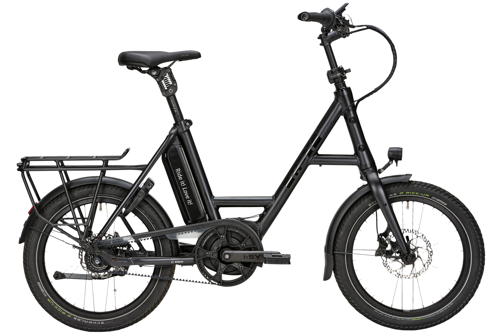 i:SY S8 ZR F 2026 Pepper Black – Kompakt-E-Bike mit Bosch Active Line Plus und Nexus 8-Gang