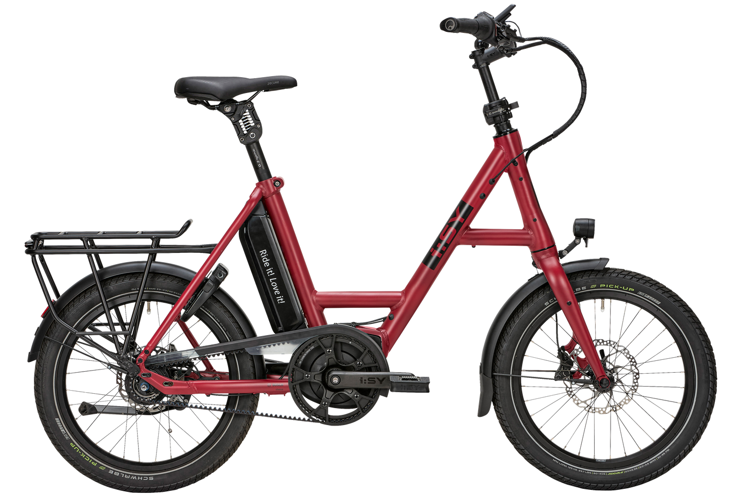 i:SY S8 ZR F 2026 Berry Red – Kompakt-E-Bike mit Bosch Active Line Plus und Nexus 8-Gang