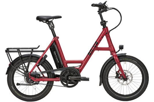 i:SY S8 ZR F 2026 Berry Red – Kompakt-E-Bike mit Bosch Active Line Plus und Nexus 8-Gang