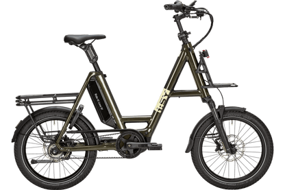 i:SY XXL E5 ZR F Touring 2026 Darkmore Green – Seitenansicht, faltbares XXL-Kompakt-E-Bike
