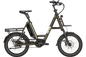 i:SY XXL E5 ZR F Touring 2026 Darkmore Green – Seitenansicht, faltbares XXL-Kompakt-E-Bike