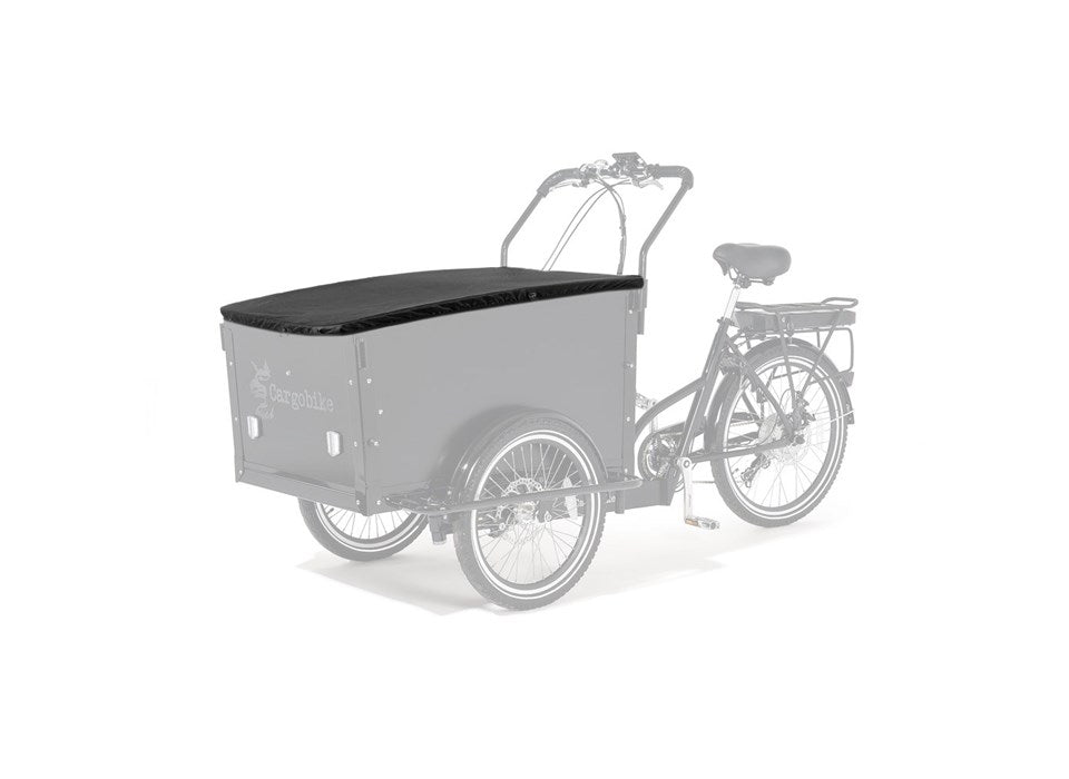 Cargobike Ladeflächenabdeckung – Ladungsschutz für das Classic, wasserabweisend und ohne Gestänge