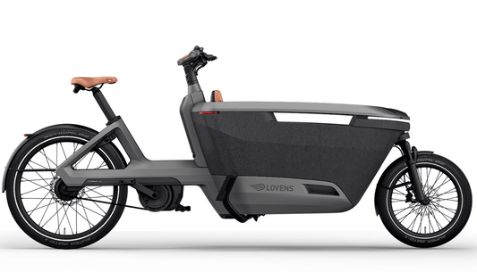 Lovens Explorer 2 S100 - Lastenrad - Alloy Grey