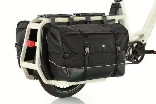 QiO Einzeltasche Cargo Bag Levi – 41 Liter Gepäckträgertasche mit Fidlock Quick-Release